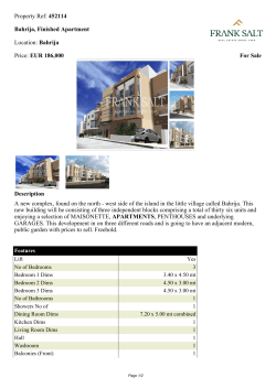 Property Ref: 452114 Bahrija, Finished Apartment Location: Bahrija