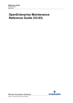 OpenEnterprise Maintenance Reference Guide