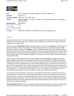 Page 1 of 9 Literature Resource Center