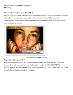 Digital Design 1 / New Media Technology