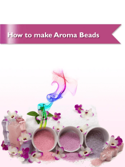 How to make Aroma Beads