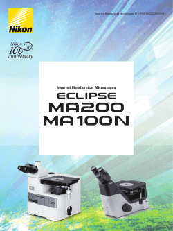 Inverted Metallurgical Microscopes