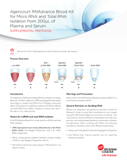 Protocols - Beckman Coulter