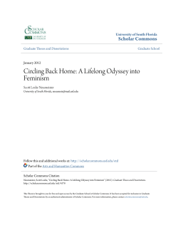 Circling Back Home: A Lifelong Odyssey into Feminism