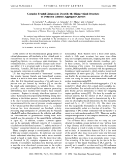 Complex Fractal Dimensions Describe the Hierarchical Structure of