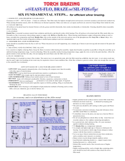 SIX FUNDAMENTAL STEPS... for efficient silver