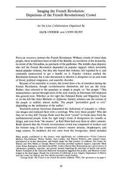 Imaging the French Revolution