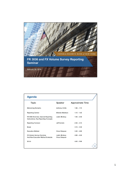 Presentation - Federal Reserve Bank of New York