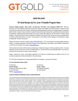 Read More - GT Gold Corp.