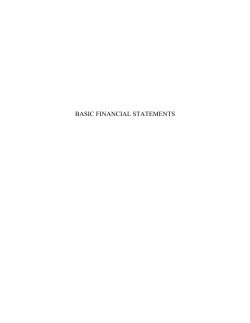 basic financial statements