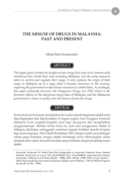 1 Drug Misuse in Malaysia OK.pmd