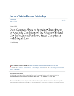 Does Congress Abuse its Spending Clause Power by Attaching