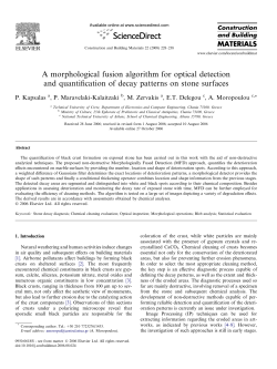 A morphological fusion algorithm for optical detection and