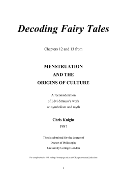 Decoding Fairy Tales - Radical Anthropology Group