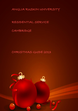 Christmas_in_Cambrid.. - Anglia Ruskin University