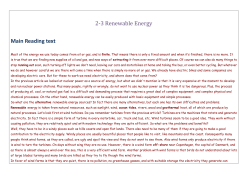 2-3 Renewable Energy Main Reading text