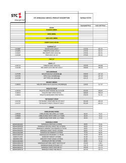 stc wholesale service: product description w/sale p/ctn