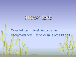 biosphere - Dalkeith High School