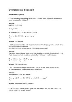 Environmental Science II