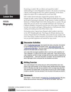 Biography - NEA Big Read