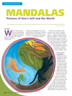 Mandalas: Pictures of One`s Self and the World