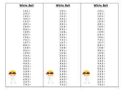 Kicking It Math - Multiplication