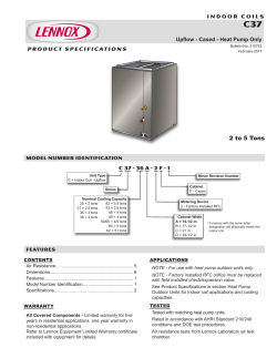 2 to 5 Tons - LennoxPROs.com