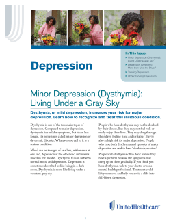 Depression - UHC Tools