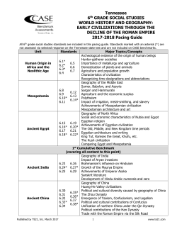 TN Gr 6 Social Studies Pacing Guide 2017-18