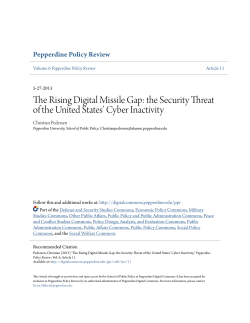 The Rising Digital Missile Gap