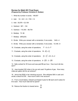 math 91 final exam review