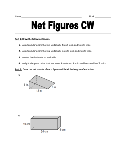 Name Block Part 1: Draw the following figures. 1. A rectangular