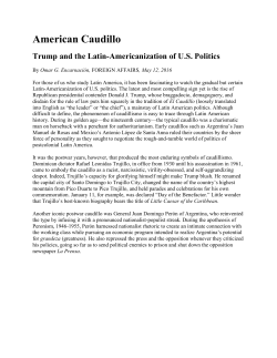 American Caudillo