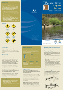 Meander River Anglers Access