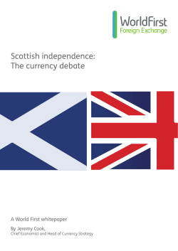 Scottish independence: The currency debate