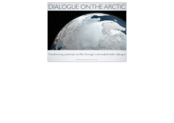 Dialogue in the Arctic