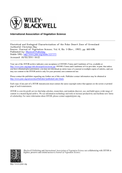 International Association of Vegetation Science
