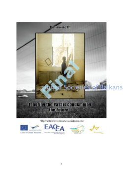 Ignoring the Past is Condemning the Future