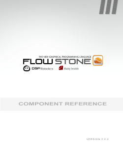 FlowStone Component Reference