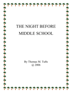 the night before
