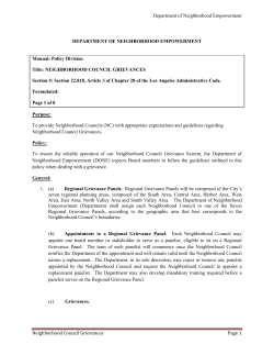 Department of Neighborhood Empowerment