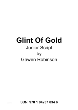 The Glint Of Gold Script