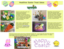 Healthier Easter Treat Ideas