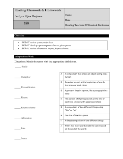 Poetry - Net Texts