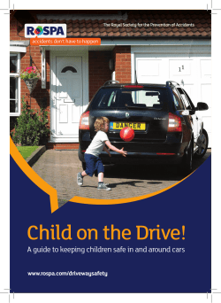 Driveway Safety Leaflet