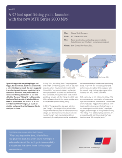 A 92-foot sportfishing yacht launches with the new