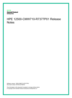 HPE 12500-CMW710-R7377P01 Release Notes