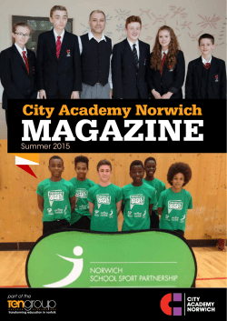 Magazine - City Academy Norwich