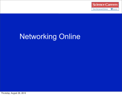 Networking Slides