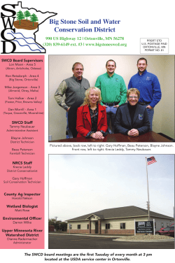 2017 Newsletter - Big Stone SWCD